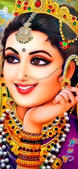 Jab girte hue Maine tera Naam liya hai bhajan status || jay radha jay radha radha radha #4k #mata