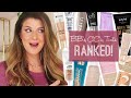 RANKING THE BEST SKIN LIKE FOUNDATIONS! PLUS, MY FAV CONCEALOR AND POWDER TO GO WITH THEM!