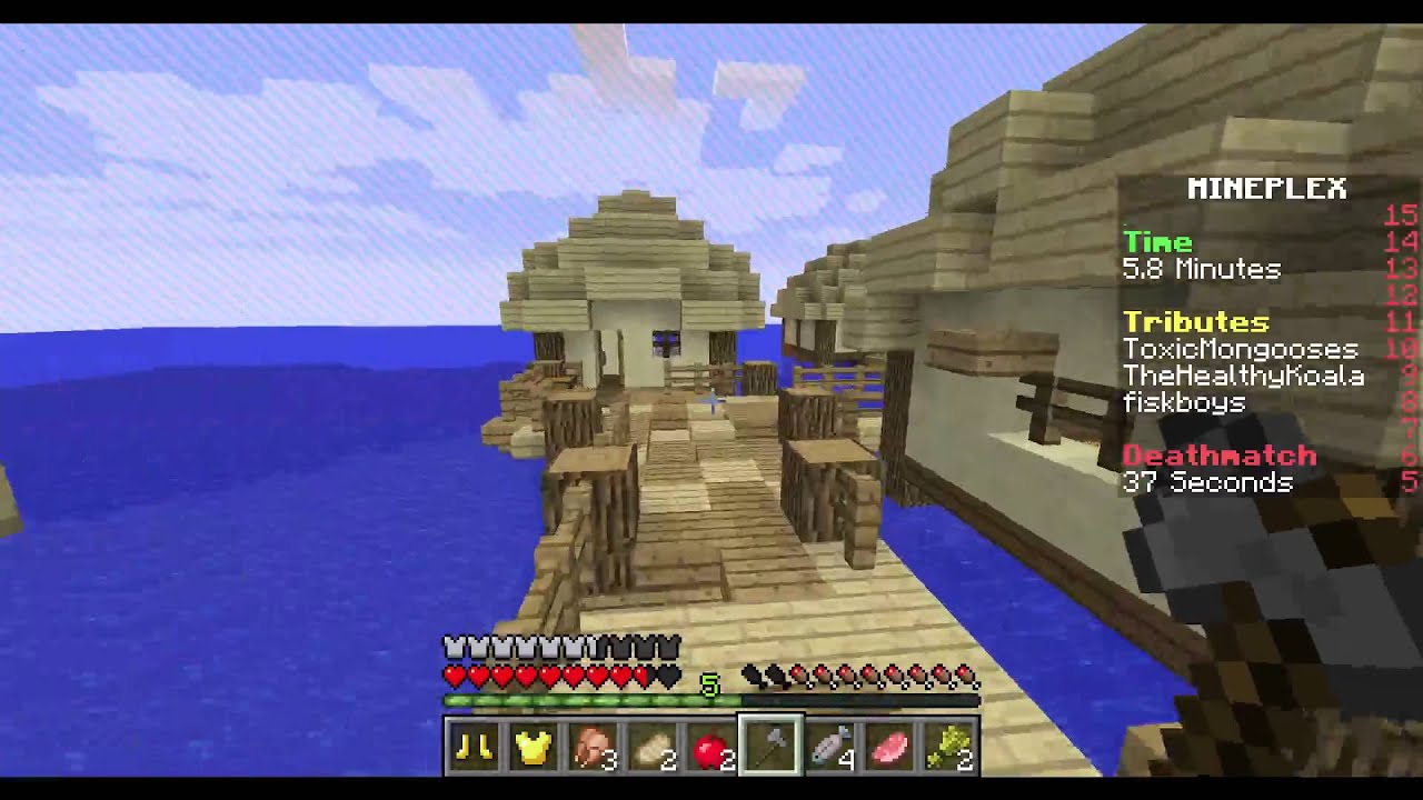 Minecraft 8 year old gameplay - YouTube