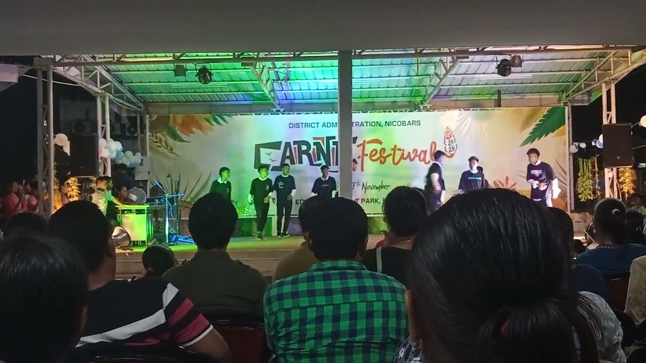 Carnic Festival Dance from Arong Village Car Nicobar