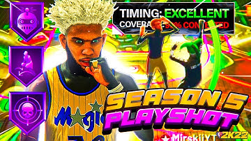 *NEW* BEST PLAYSHOT BUILD IN NBA 2K22 + BEST BADGES FOR GREENLIGHTS & UNLIMITED ANKLE BREAKERS!