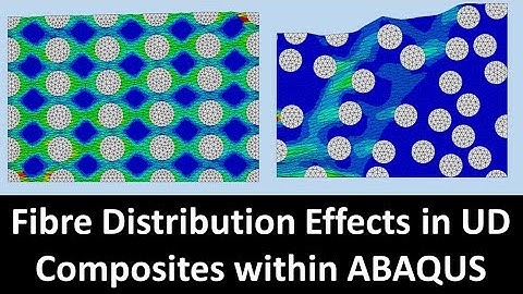 ABAQUS Tutorial | Effect of Fibre Distribution in Unidirectional Composites