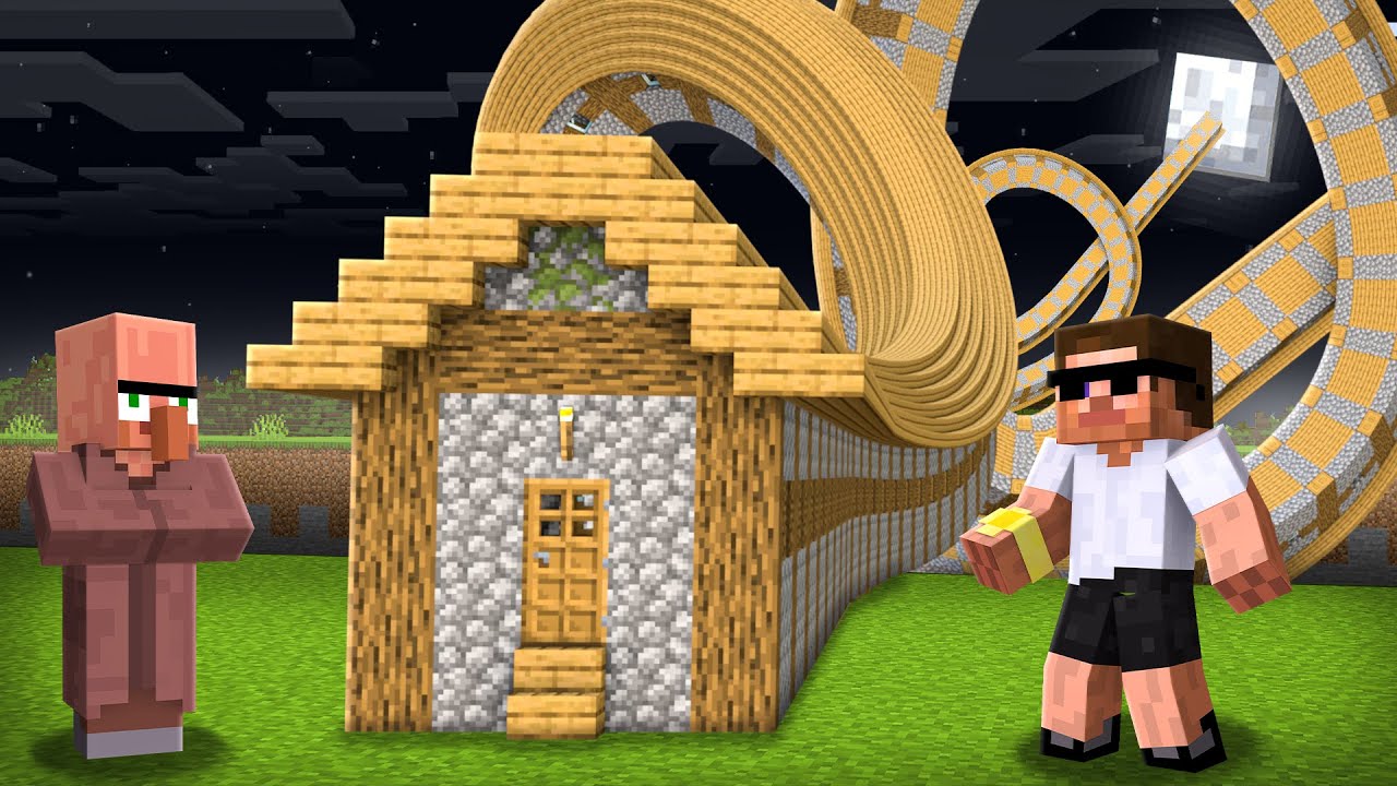 What's INSIDE the LONGEST HOUSES in Minecraft ?