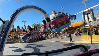 Kirmes Fahrgeschäft XXL Krake Volksfest Nürnberg 2019 Onride