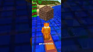 🙀Minecraft, But if i Touch Blue Everything Becomes Realistic... #minecraft #shorts