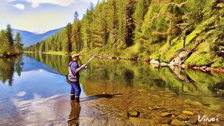 Саяны - 2020г Поход пеше- водный, маршрут -Тукша ,р.Янга, р. Киторма,   . р. Кан -Full HD.