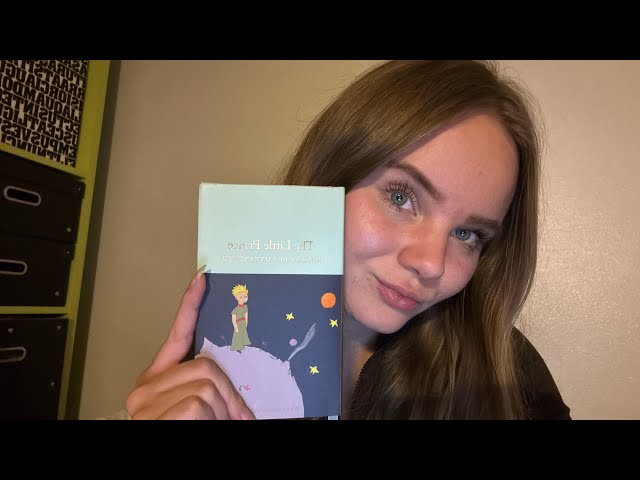 ASMR reading the little prince part 3 whispering
