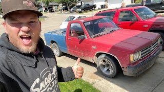 Lowering A Truck In 5 Hours?!  Lowering My 1987 Chevy S10 by Ak_Strem 16,716 views 1 year ago 11 minutes, 41 seconds