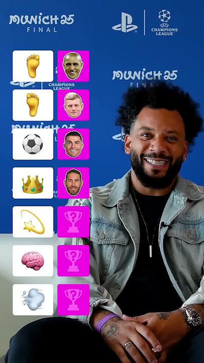 Marcelo builds his ULTIMATE Real Madrid player 🤩