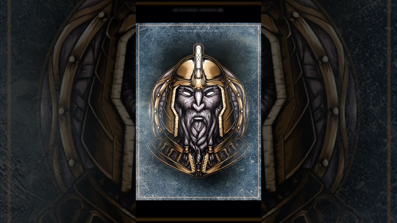 «Portraits of Vikings» - Gold series 