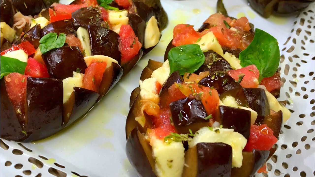 Melanzane Tartaruga Alla Mediterranea Ricetta In Padella Turtle Eggplants Youtube