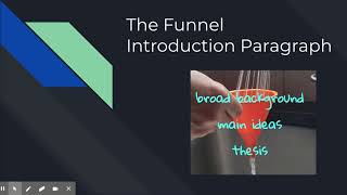 The Funnel Introduction Paragraph