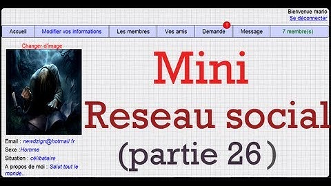 Tutoriel php : Creation d