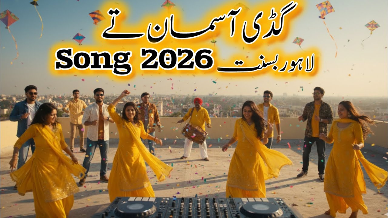 Bo kata Guddi Asmaan Te 🪁 | Bo Kata | Basant Punjabi Party Song 2026