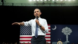 President Obama Holds a Town Hall at Benedict College