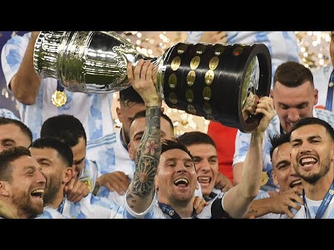 Videó: Hogyan nyerte Argentína a 2021-es kupát?
