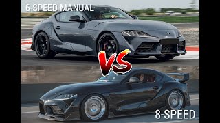 2020 AUTOMATIC Supra V.S. 2023 MANUAL Supra