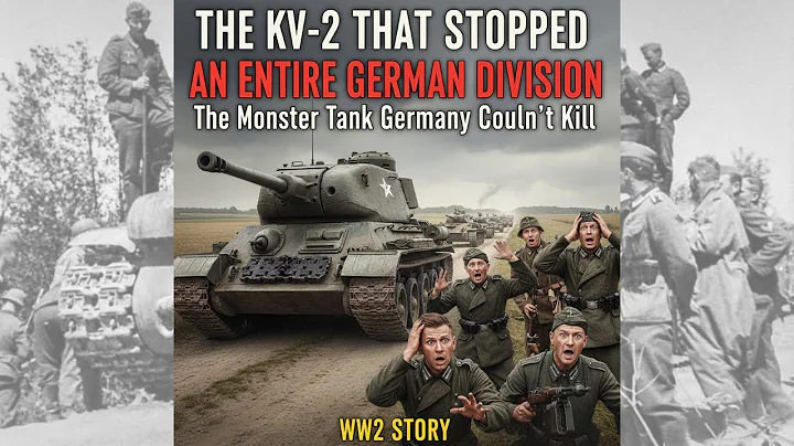 The KV-2 That Stopped an Entire German Division — The Monster Tank Germany Couldn’t Kill | WW2 Story