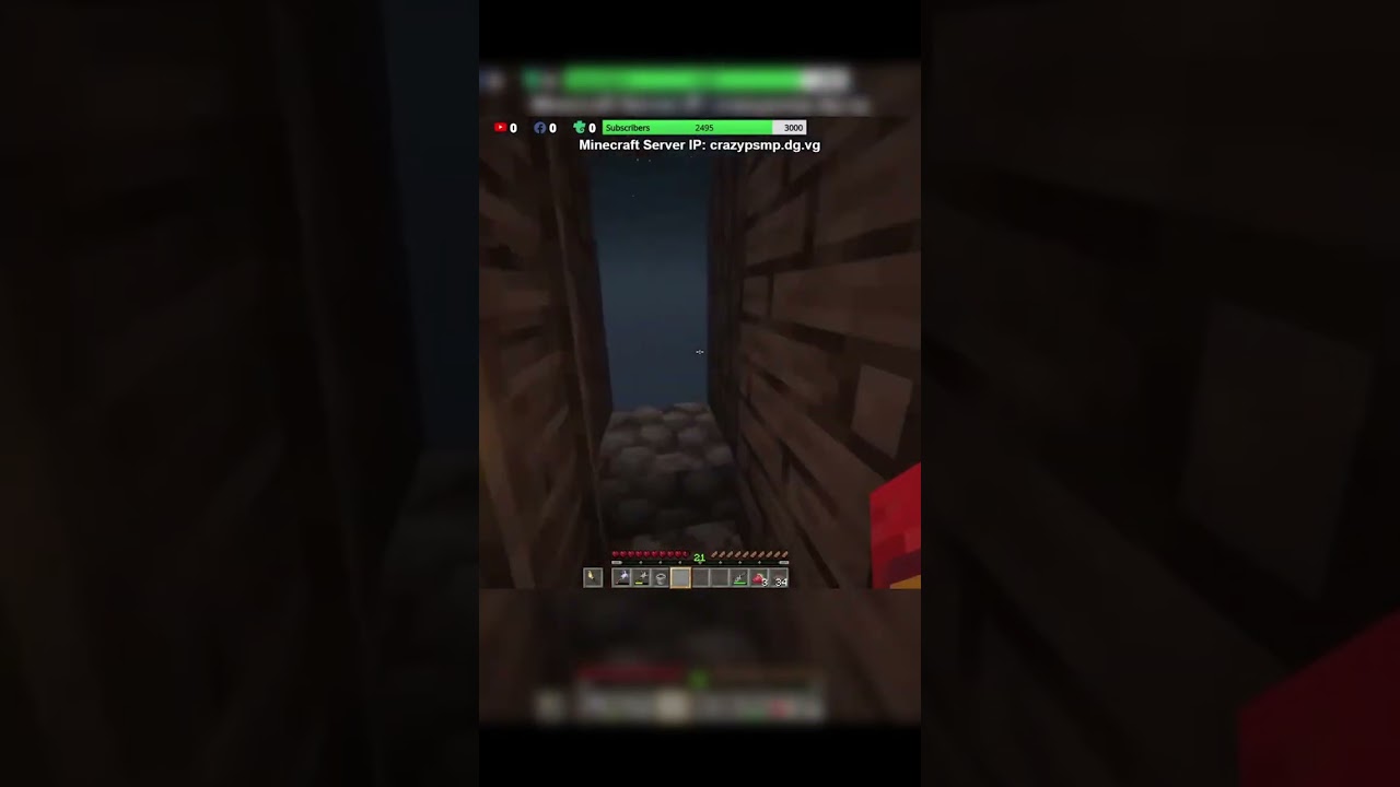 Το έσκασε ο κοκορίκος και ο Mpampoun μας τρομάζει#minecraft #smp #greek #server #vanilla