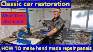 HOW TO make HANDMADE repair panels. ( Using Buget Tools )