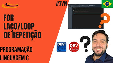 Como usar o for em linguagem C? Laço de repetição FOR(inicialização, condição, atualização)