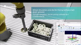 Virtuelle Machbarkeitsstudien für Bin Picking