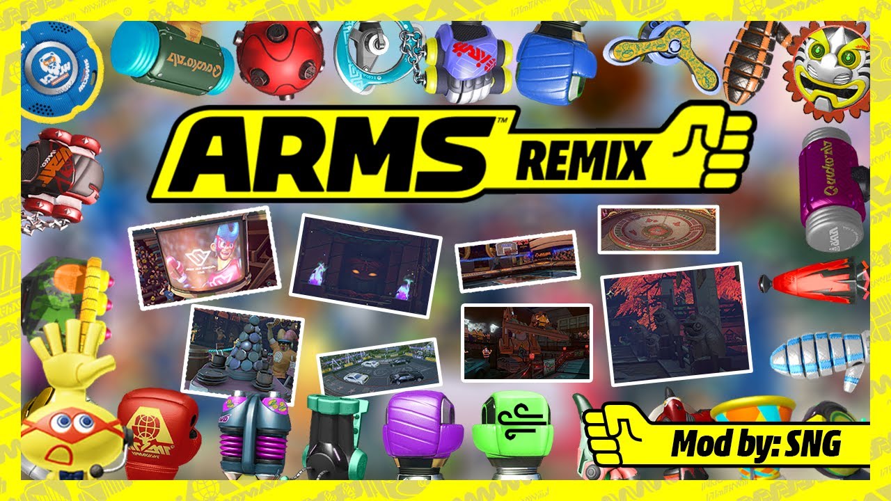 ARMS Mod Showcase #2 - ARMS REMIX by SNG - YouTube