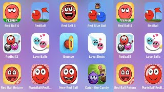 Red Ball 4,Love Balls,Red Ball Return,Catch Candy,New Red Ball,Red Blue Ball,Love Balls,Red Ball 6 screenshot 5