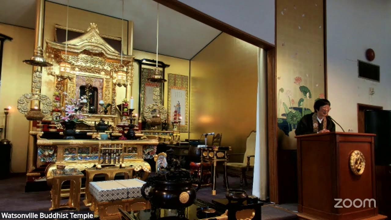 Watsonville Buddhist Temple's Zoom Meeting