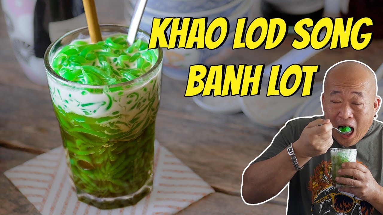 Banh lot   Khao lod song   Dessert asiatique facile   Le Riz Jaune