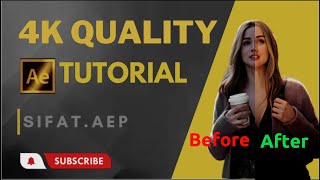 4K QUALITY AFTER EFFECTS + COLOUR CORRECTION |Ghosted| #aftereffects  #edit  #tutorial screenshot 1
