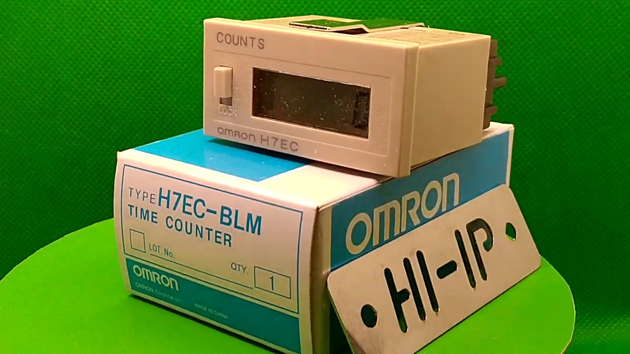 Счетчик импульсов H7EC-BLM - YouTube