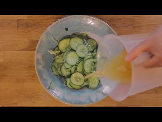 Cucumber Pickle, a great addition to Salmon & Salads | Appetite Catering Dublin