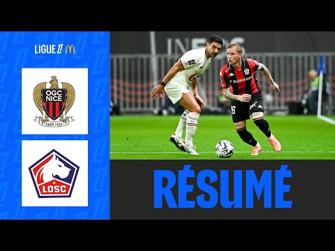 OGC NICE LOSC LILLE 2 0 Week 10 Ligue 1 McDonald S 25 26