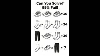 99% FAIL! Can You Solve This Viral Math Puzzle? 🧠🔢