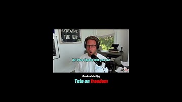 Tate on freedom💯 #andrewtate #topg #tatespeech #shorts #short