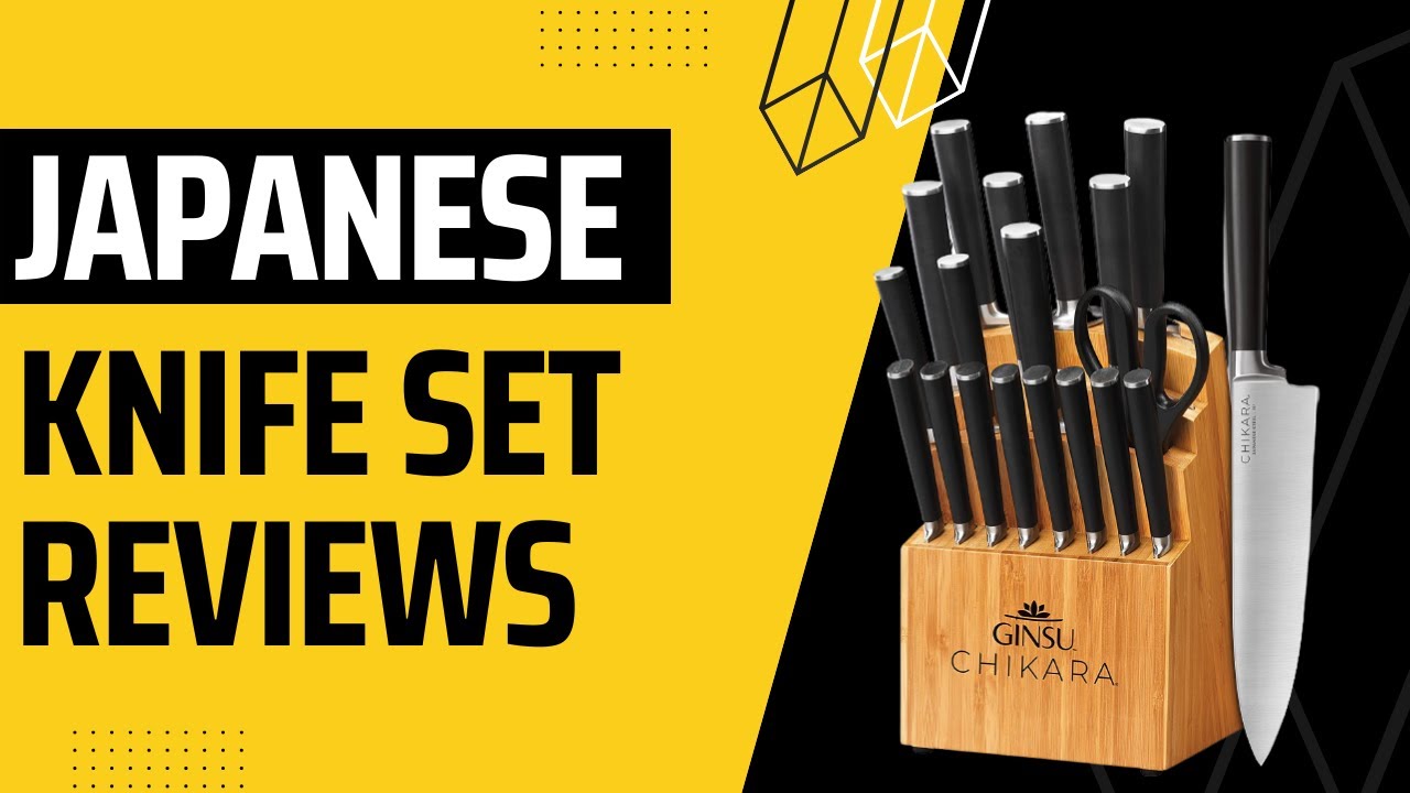  Ginsu Gourmet Chikara Series Forged 8-Piece Japanese