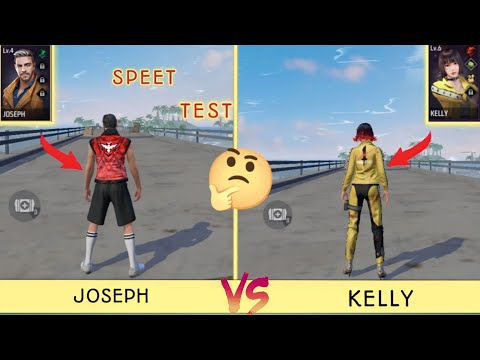 Video JOSEPH VS KELLy SPEET TEST FREE FIRE... - youtube