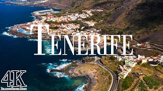 FLYING OVER TENERIFE (4K UHD) • Stunning Footage, Scenic Relaxation Film with Calming Music