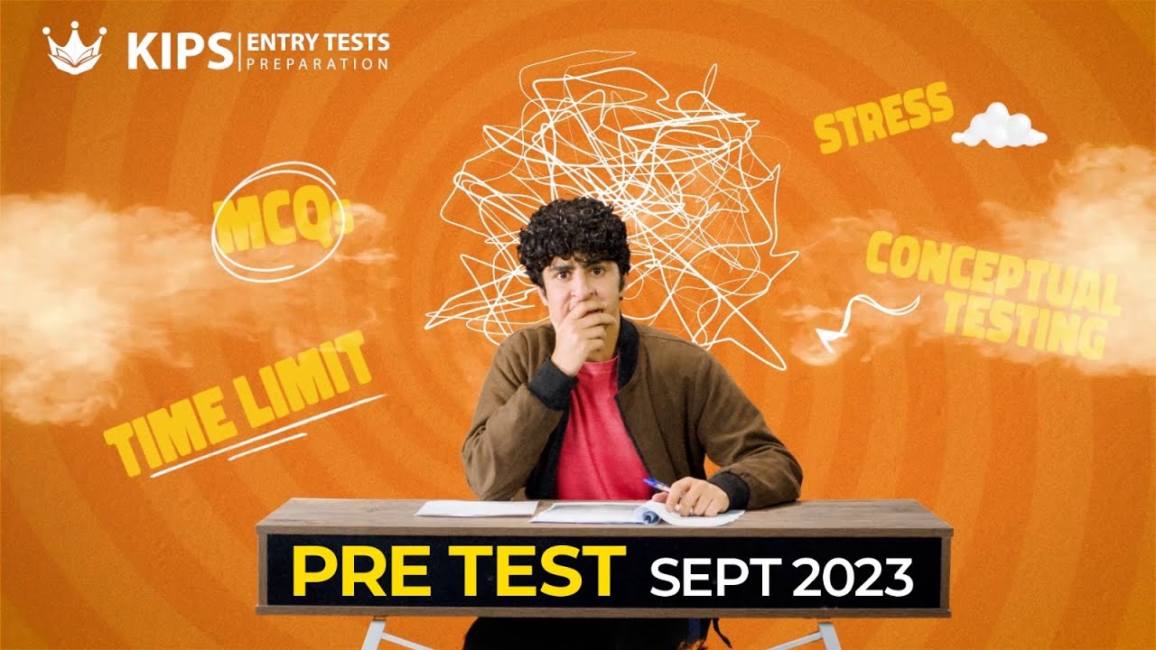 Join our Entry Test - Pre Test 2023!