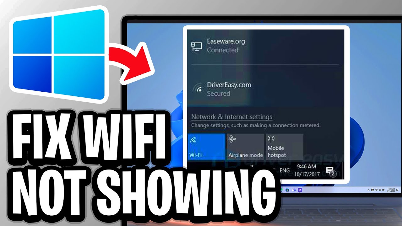 How To Fix WiFi Option not Showing in Settings on Windows 11 - Full ...