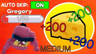 How to beat Medium mode with auto skip ON Cheese TD