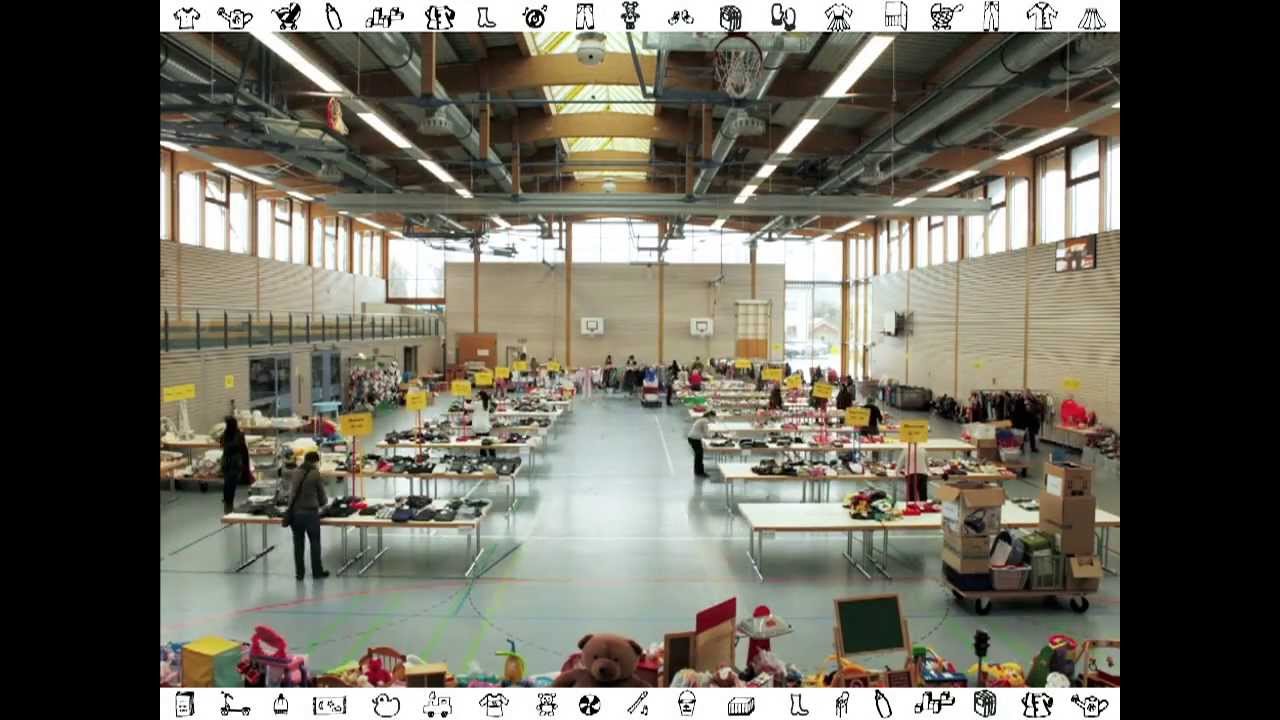 Zeitrafferfilm des Second Hand Marktes 2013 in Neulingen-Bauschlott