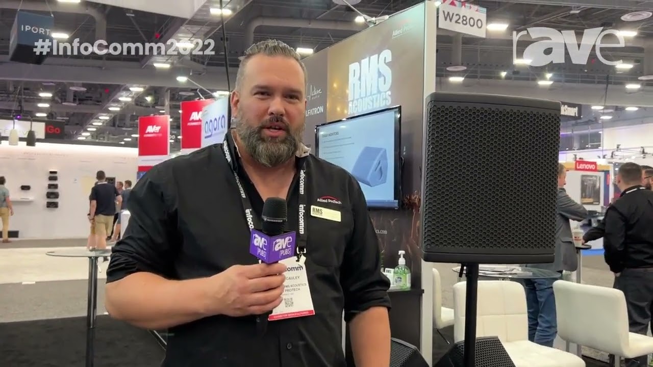 InfoComm 2022: RMS Acoustics Gives rAVe an Overview of Its Acoustic Products and Offerings