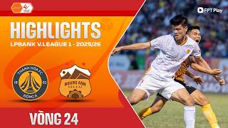 Thanh Hóa vs Hoang Anh Gia Lai highlights (1-1) - V.League 1