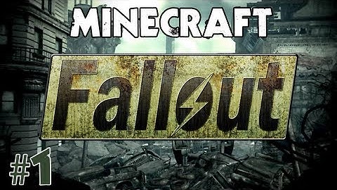 Minecraft Fallout Custom Map - Rebuilding Humanity - Part 1