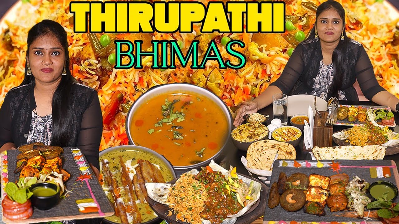 🔥நினைக்கவே முடியாத விலையில் உயர்தர சைவ உணவு வழங்கும் Thirupati Bhimas 🤗 | Best Veg Hotel In Chennai