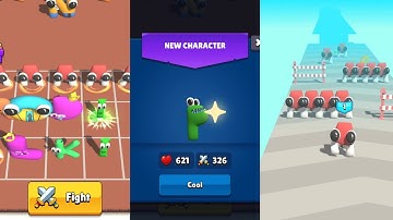 Merge Alphabet : 3D Run BEW GAMEPLAY ANDROID