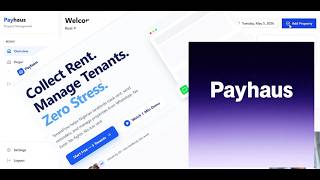 Built a Rent Management System - Payhaus Demo
