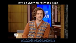 Tom Holland on Live with Kelly and Ryan (full) - 18-2-2022 by tomhollandarchives 28,766 views 2 years ago 8 minutes, 20 seconds